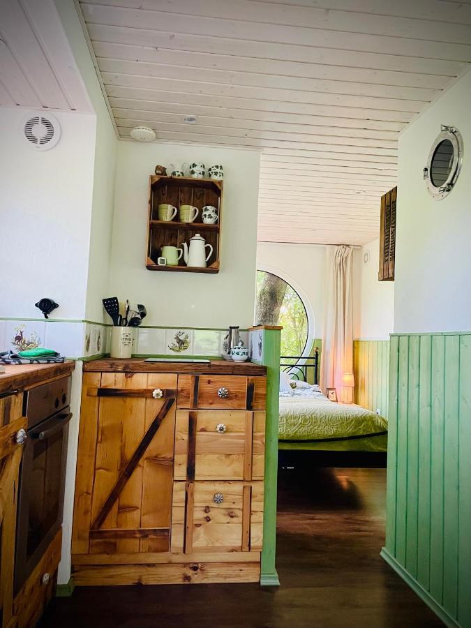 Eulennest - Tiny House Im Habichtswald Villa Schauenburg Buitenkant foto