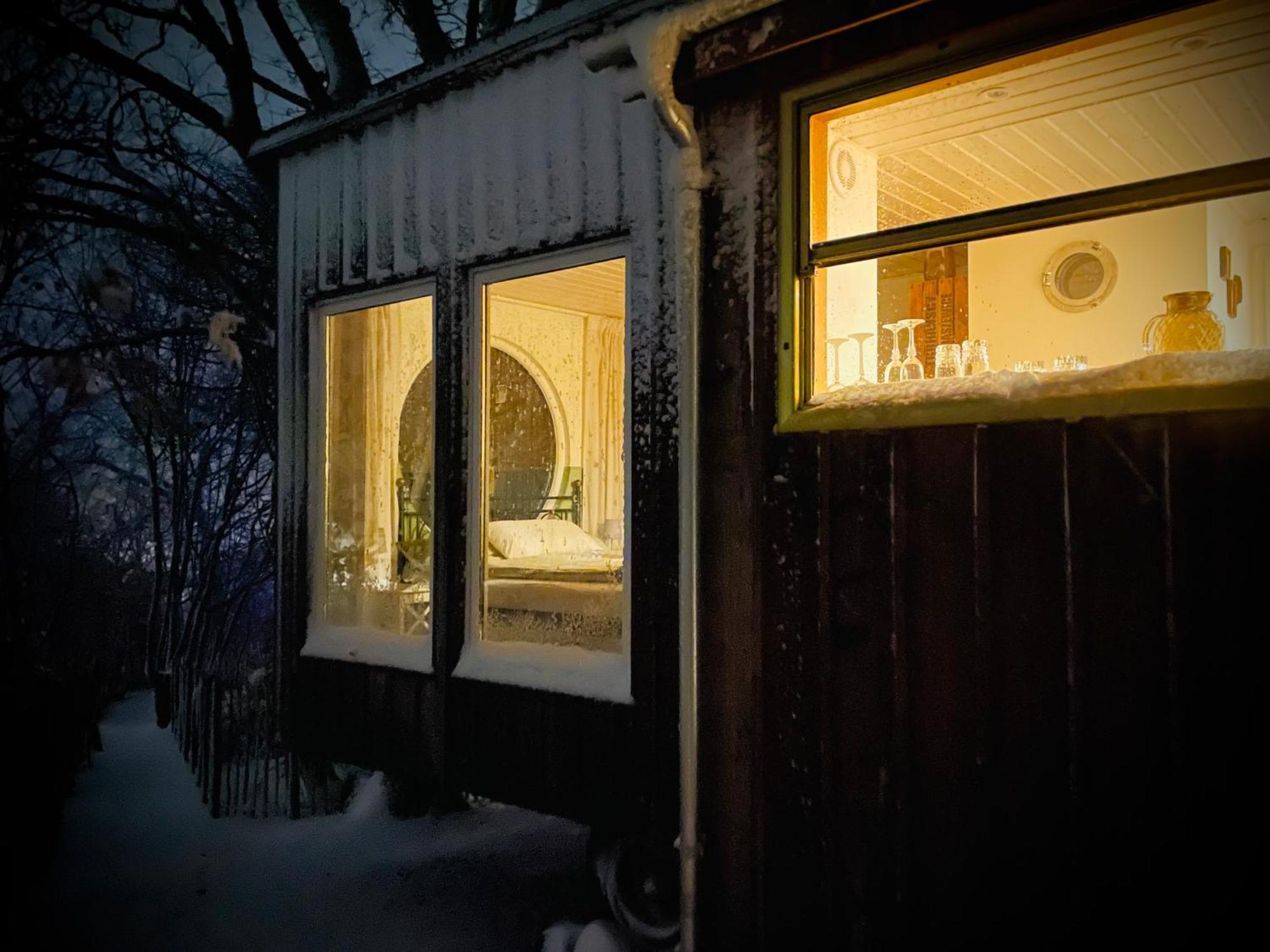 Eulennest - Tiny House Im Habichtswald Villa Schauenburg Buitenkant foto